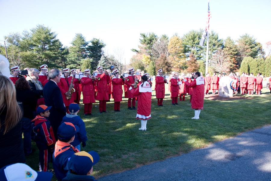 Click to return to grid view of the "Burlington High School - 2007-08" gallery "Burlington Veterans’ Day Ceremony"