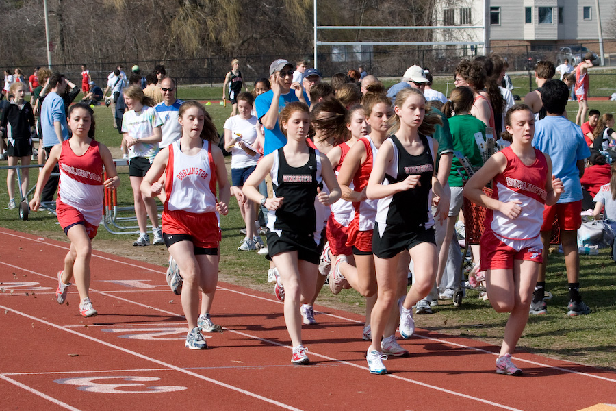 Click to return to grid view of the "Burlington High School - 2007-08" gallery "BHS Boys and Girls Track vs Winchester"