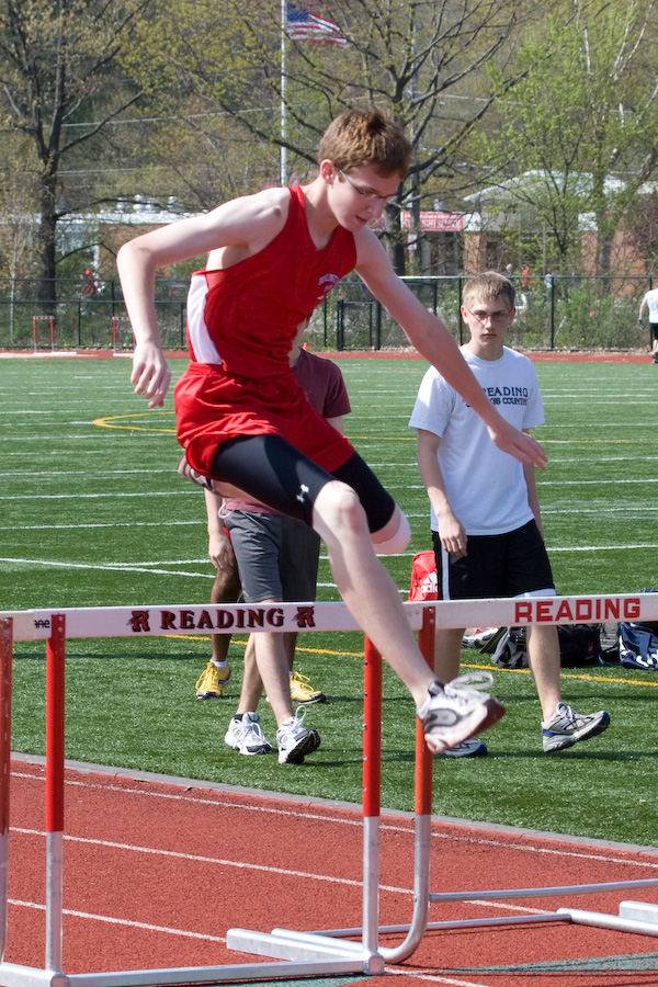 Click to return to grid view of the "Burlington High School - 2007-08" gallery "BHS Boys Track at Reading"
