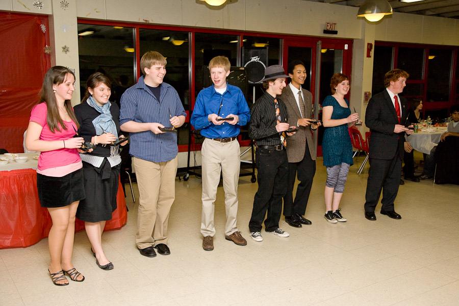 Click to return to grid view of the "Burlington High School - 2008-09" gallery "Band Awards Banquet"