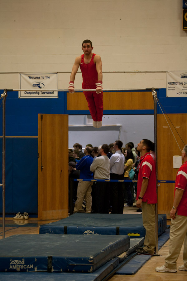 Click to return to grid view of the "Burlington High School - 2009-10" gallery "Boys Gymnastics - States - Braintree High School"