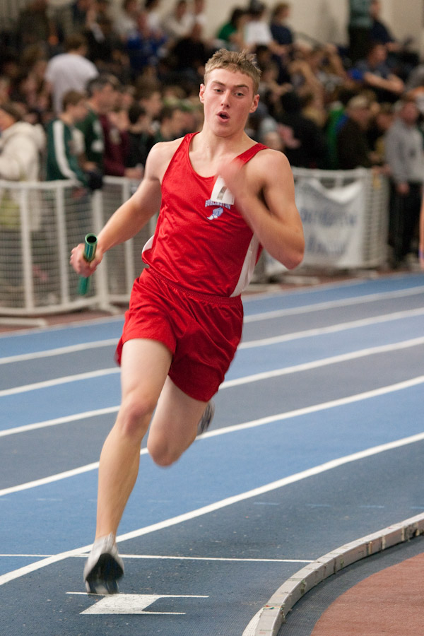 Click to return to grid view of the "Burlington High School - 2010-11" gallery "BHS - State Track Relays - Reggie Lewis Track and Althletic Center"