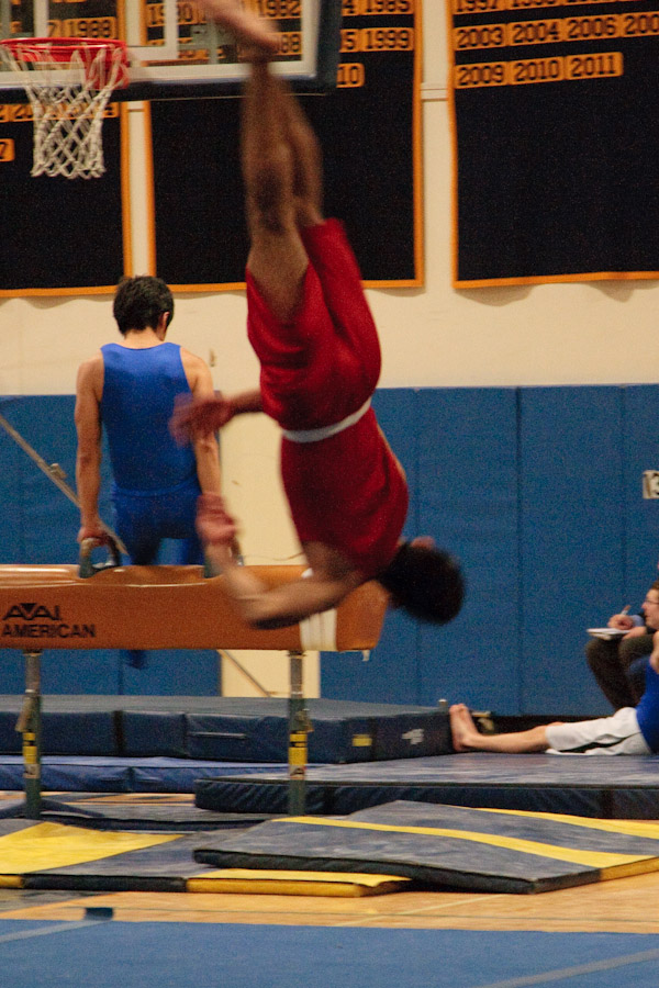 Click to return to grid view of the "Burlington High School - 2011-12" gallery "Boys Gymnastics - Massachusetts Coaches Invitational @ Andover High School"