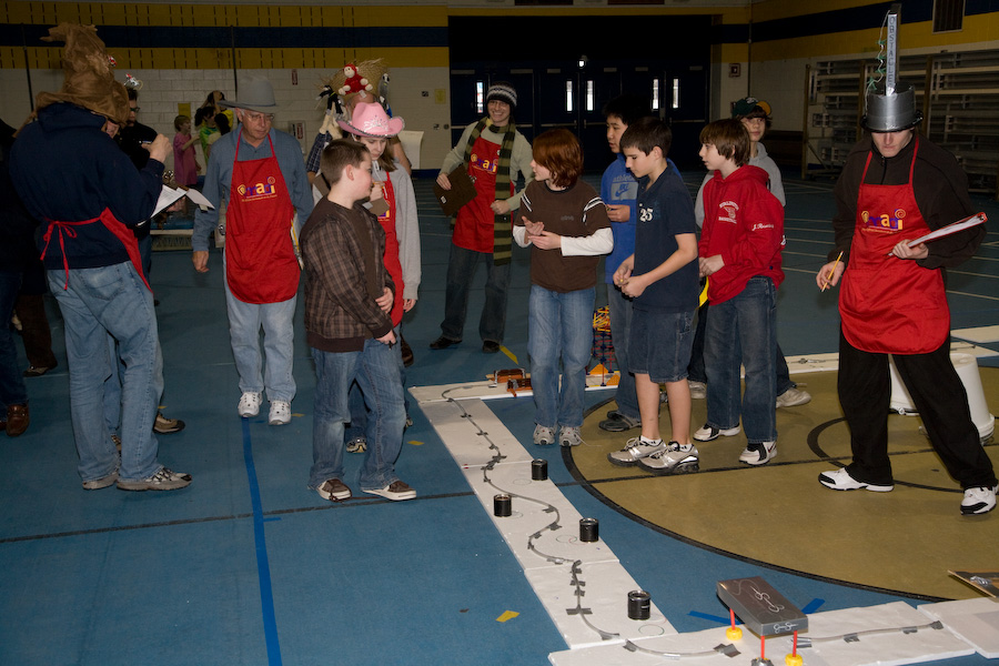 Click to return to grid view of the "Marshall Simonds Middle School - 2007-08" gallery "MSMS Team C - Destination Imagination - Andover HS"