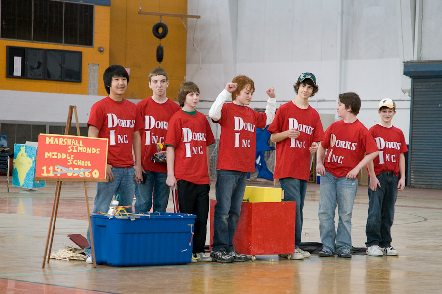 Click to return to grid view of the "Marshall Simonds Middle School - 2008-09" gallery "MSMS - Destination Imagination - Beverly HS"