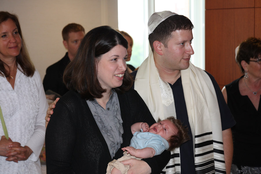 Click to return to grid view of the "- Family -" gallery "Zachary Samuel Becker - Baby Naming"