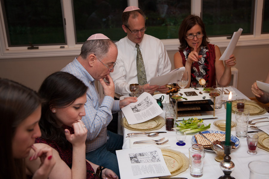 Click to return to grid view of the "- Family -" gallery "Passover 2014 @ Joey & Jenny’s"