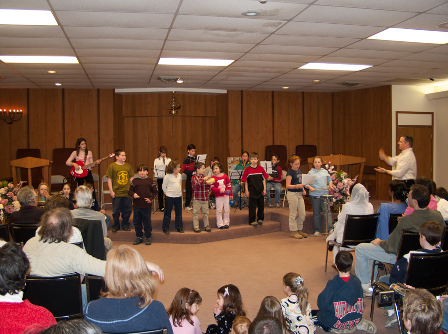Click to return to grid view of the "Temple Shalom Emeth - 2004-05" gallery "Children to Children"