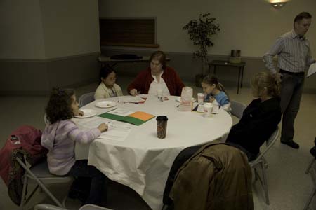 Click to return to grid view of the "Temple Shalom Emeth - 2006-07" gallery "Kitah Dalet Family Workshop"