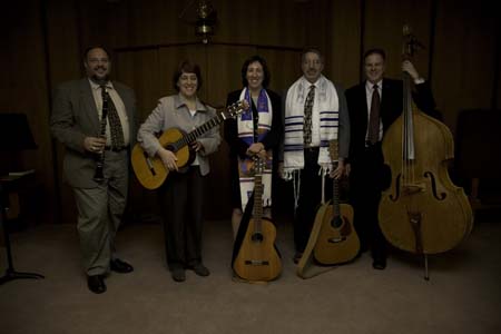 Click to return to grid view of the "Temple Shalom Emeth - 2006-07" gallery "Rockin’ Ruach Band"